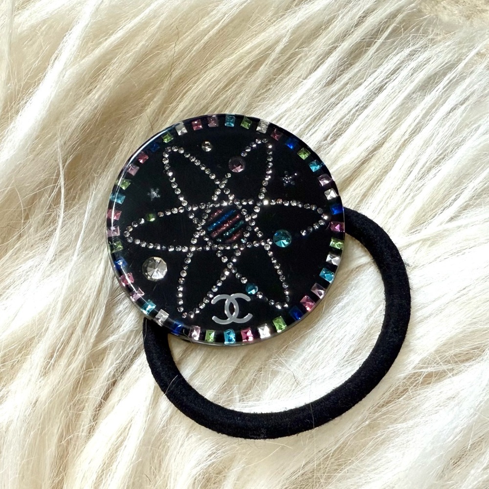 Chanel Vintage Resin Hair Tie